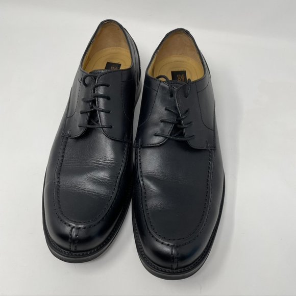 Dockers Premium Mens Black Leather Derby Dress Shoes  Size 10.5 main image 8